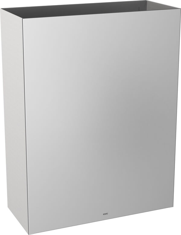 Contenitore per rifiuti KWC Rodan RODX 605, in acciaio inossidabile opaco con serratura, capacità image number 0
