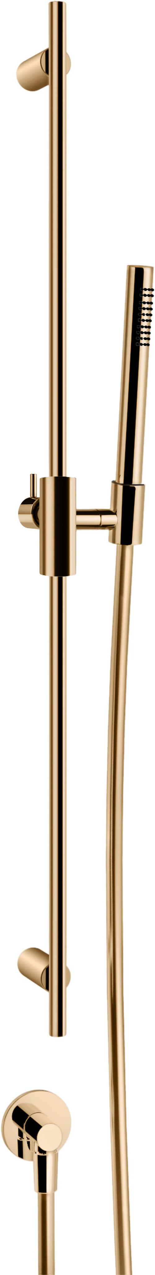 Handbrausegarnitur Gessi Habito warm bronze PVD unito