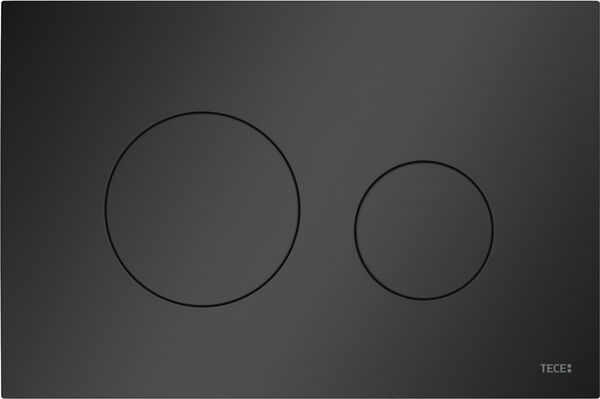 Plaque de d&eacute;clenchement Tece Loop New Noir mat image number 0