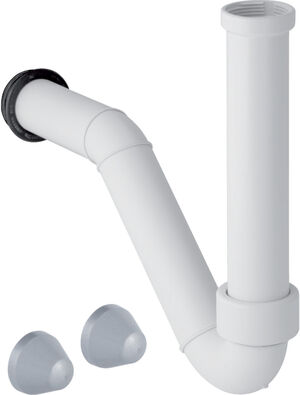 Rohrbogensifon Geberit für Wand-Bidet weiss