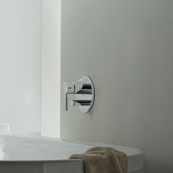 Bademischer-Endmontageset Dornbracht Meta Dark chrome image number 1