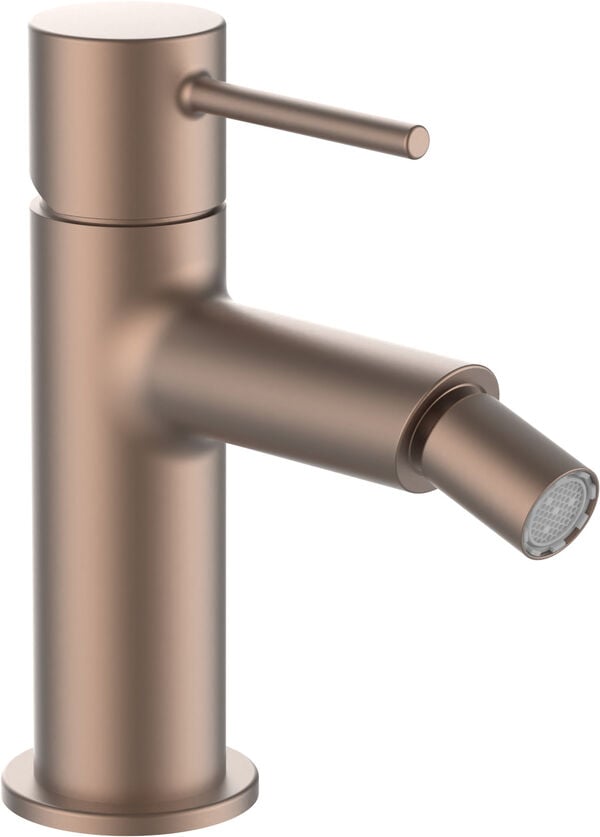 M&eacute;langeur de bidet Laufen Twinplus Slim Or&nbsp;mat&nbsp;pale&nbsp;PVD image number 0