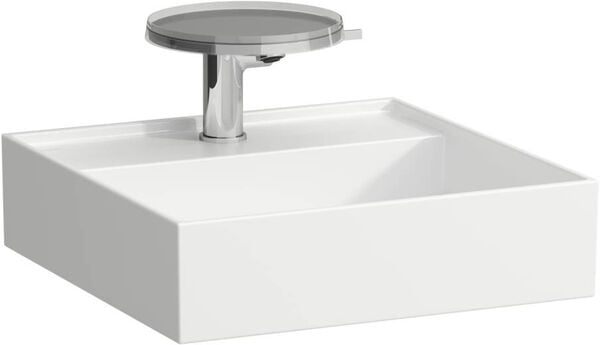 Wandbecken Laufen Kartell 46 x 46 cm Weiss Cleaneffekt image number 0