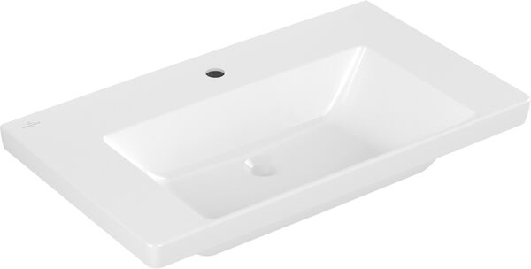 Lavabo Villeroy & Boch Subway 3.0 80 x 47 cm Blanc Cleaneffekt image number 0