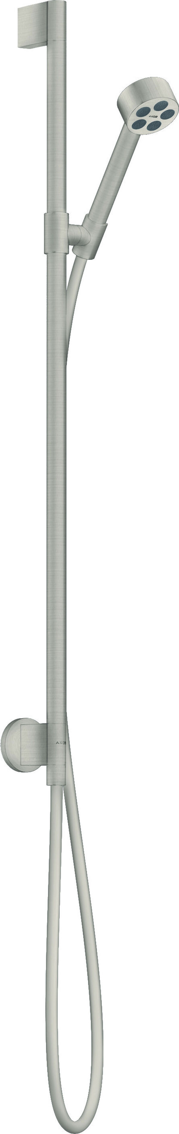 Handbrausegarnitur Axor One ½" Edelstahloptik image number 0