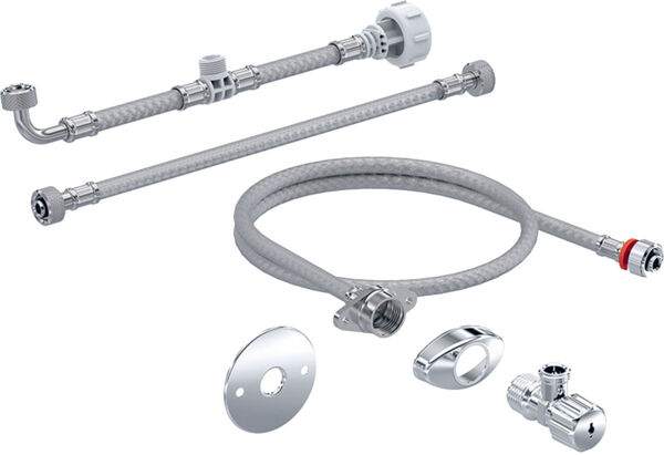 Wasseranschluss-Set AquaClean für Omega/Kappa, Höhe 98 cm   image number 0