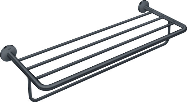 Porte-serviettes multi-barres Axor Universal Circular Brushed black chrome image number 0