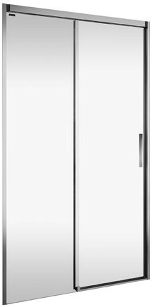 Porte coulissante Duscholux Bella Vita 3 Silber hochglanzeloxiert Verre clair CareTec Pro image number 0