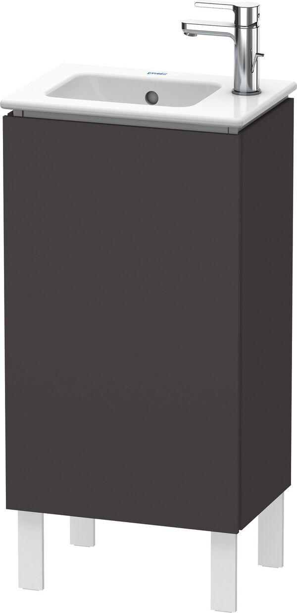 Meuble sous-lavabo L-Cube Graphite super mat image number 0