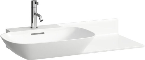 Waschtisch Ino 90 x 45 cm Weiss Cleaneffekt image number 0