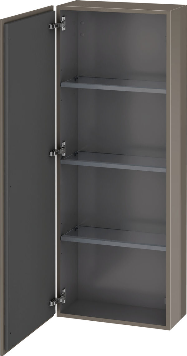 Seitenschrank Duravit L-Cube flannel grey hochglanz image number 0
