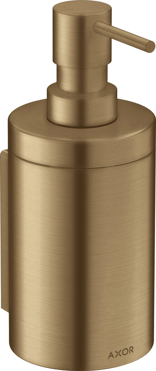 Dispenser sapone liquido Axor Universal Circular brushed bronze