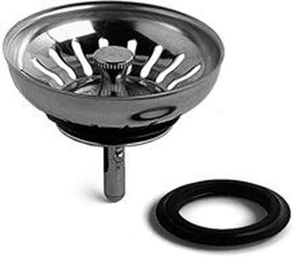 Tappo a cestello Franke completo, Ø83 mm, in acciaio inox (133.0007.855) image number 0