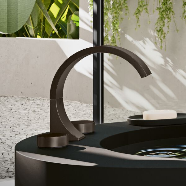 Bademischer Dornbracht Cyo-Standmodell Dark chrome image number 1