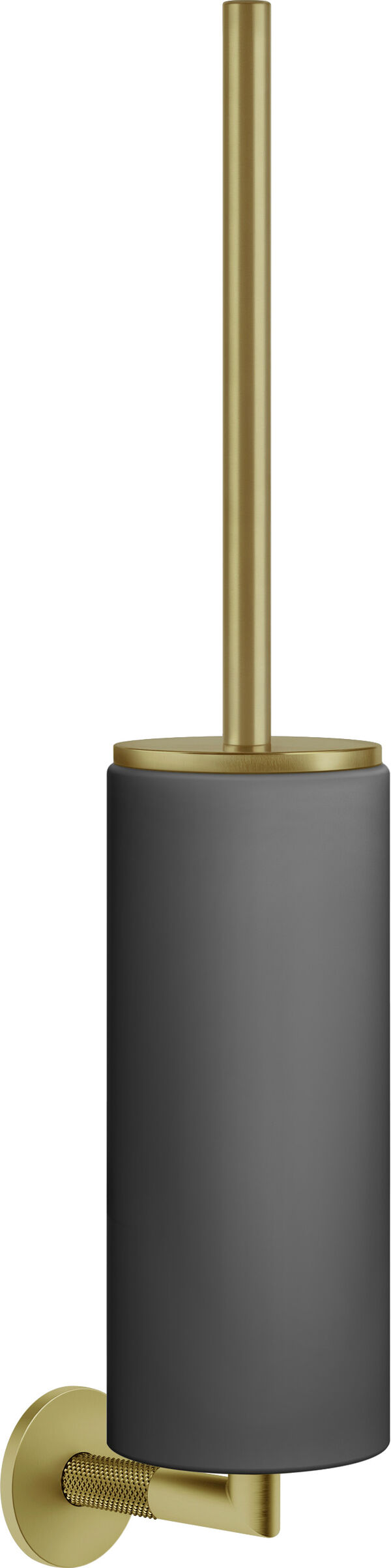 Porte-balai de WC Gessi Anello brushed brass image number 0