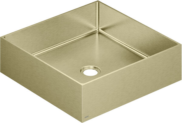 Auflegewaschtisch KWC Design Brushed gold PVD image number 0