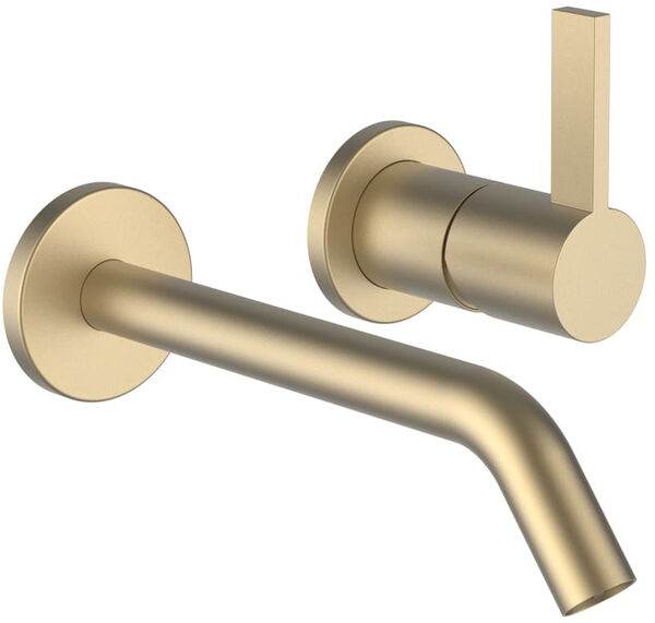 Wandbatterie-Endmontageset Laufen Kartell Gold matt Pale PVD image number 0