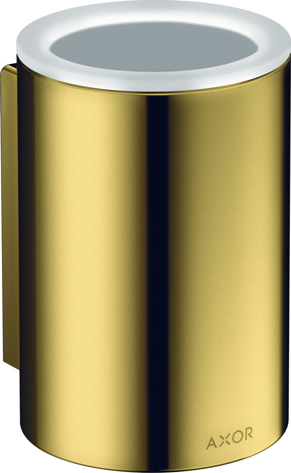 Zahnbecher Axor Universal Circular Polished gold optic image number 0