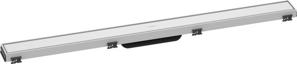 Hansgrohe RainDrain Match, Set canale doccia 90 cm, coperchio di design, flangia per il montaggio image number 0