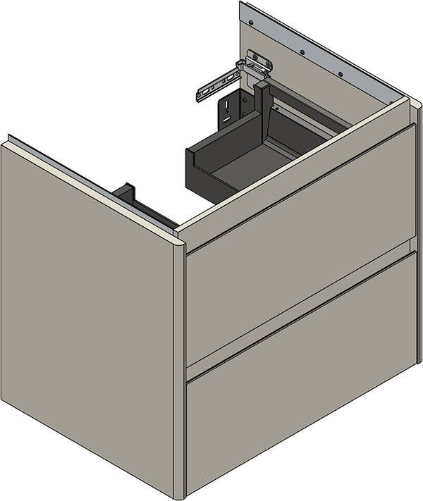 Meuble sous-lavabo Alterna pro S Light grey image number 0
