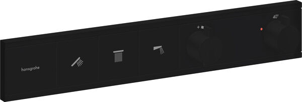 Syst&egrave;me de douche Hansgrohe Rain Select Noir mat image number 0