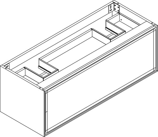 Meuble sous-lavabo Alterna elena plus Blanc image number 0