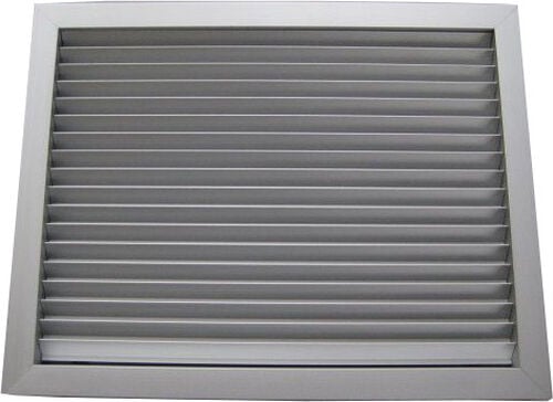Revisions-Lüftungsgitter Hoesch Weiss RAL 9010