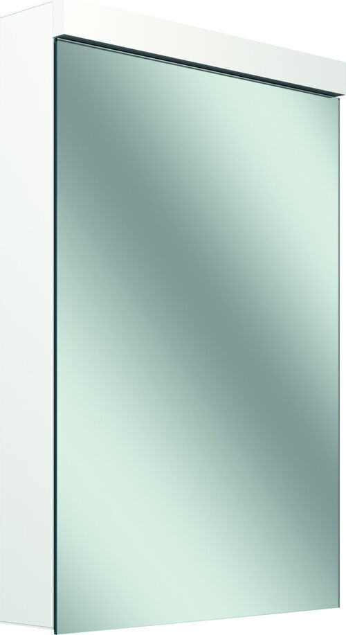 Armoire de toilette Schneider Low plus LED Blanc