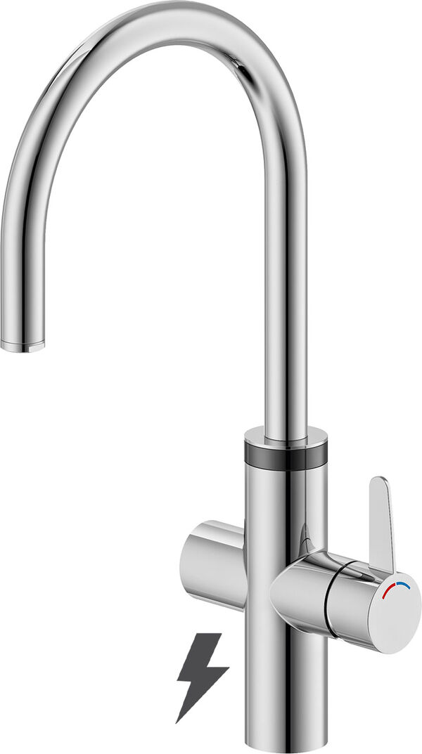 Miscelatore monocomando per lavello Conti+ salina, bocca mobile, s 210 mm, 300&deg;, per bollitori image number 0