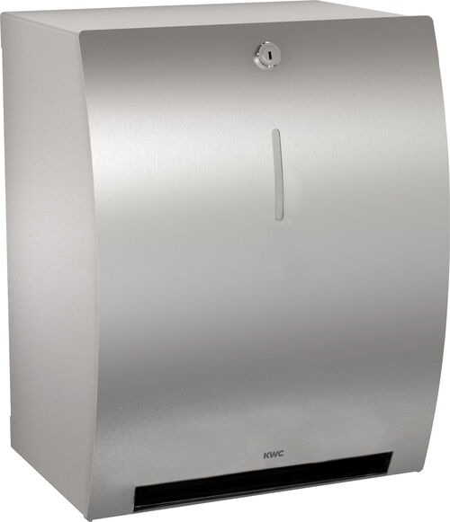 Distributeur d'essuie-mains KWC Stratos STR 637 Acier inoxydable santiné mat