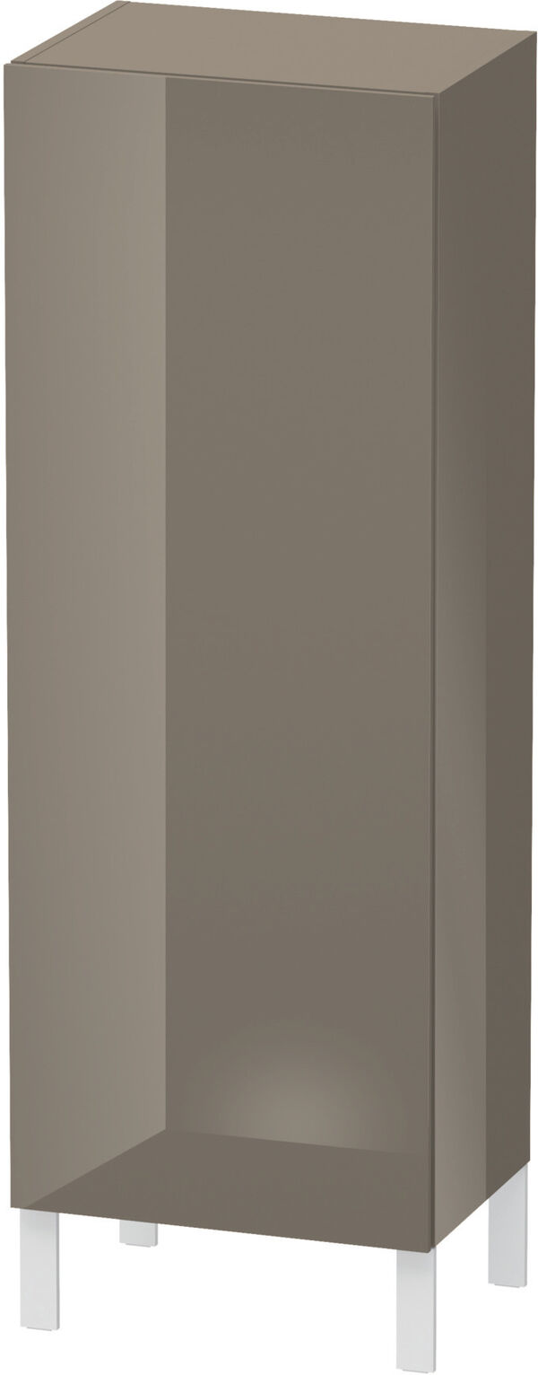 Armadietto laterale L-Cube l:50 cm, a:132 cm, p:36,3 cm 1 porta, cerniere 3 ripiani in vetro image number 0
