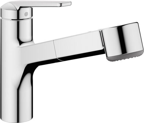 Mélangeur d'évier KWC Domo 6.0 chromé