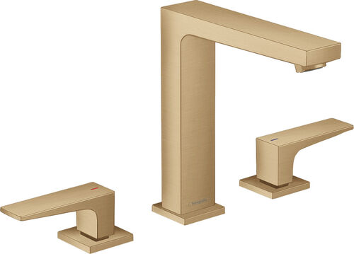 Batteria a 3 fori Hansgrohe Metropol Brushed bronze