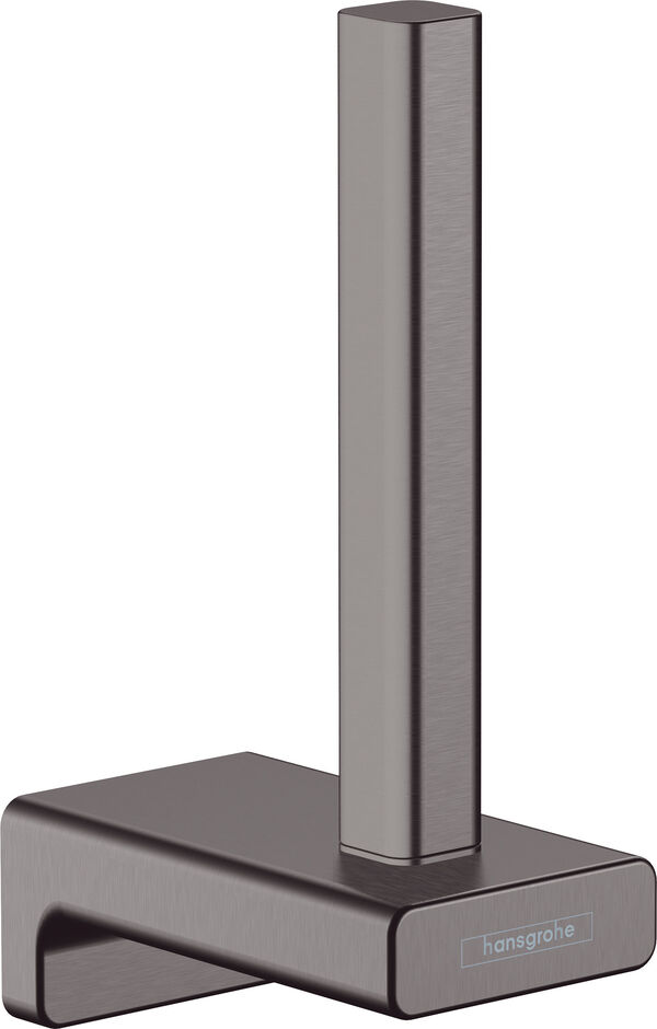 Porte-papier de r&eacute;serve Hansgrohe AddStoris Brushed black chrome image number 0