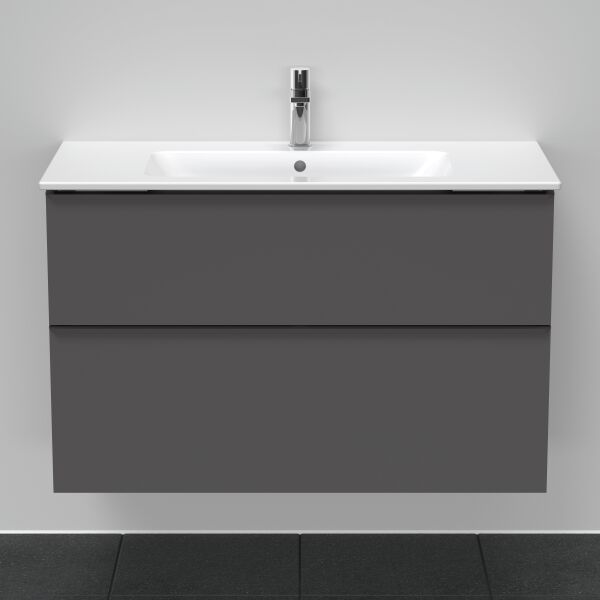 Waschtischmöbel Duravit D-Neo graphit matt image number 2