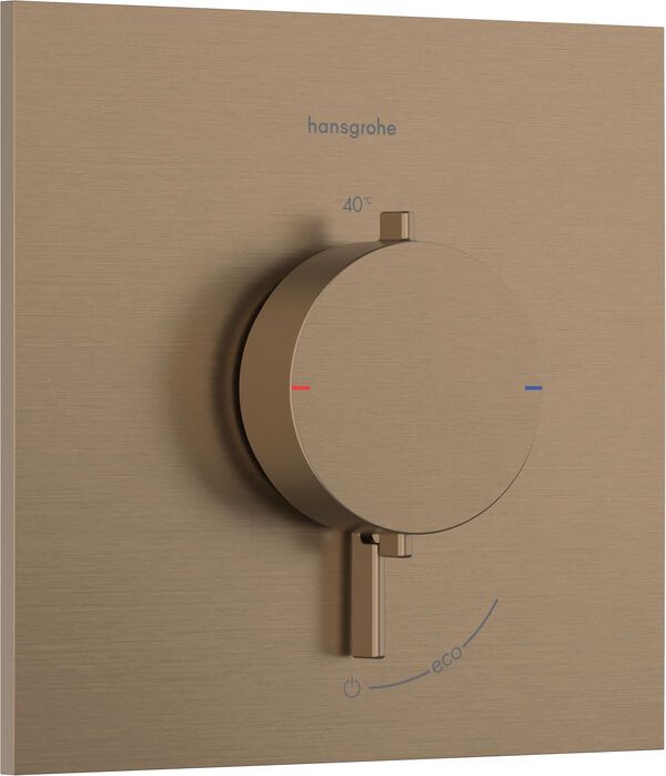 Duschsystem Hansgrohe Ecostat Comfort E Brushed bronze image number 0