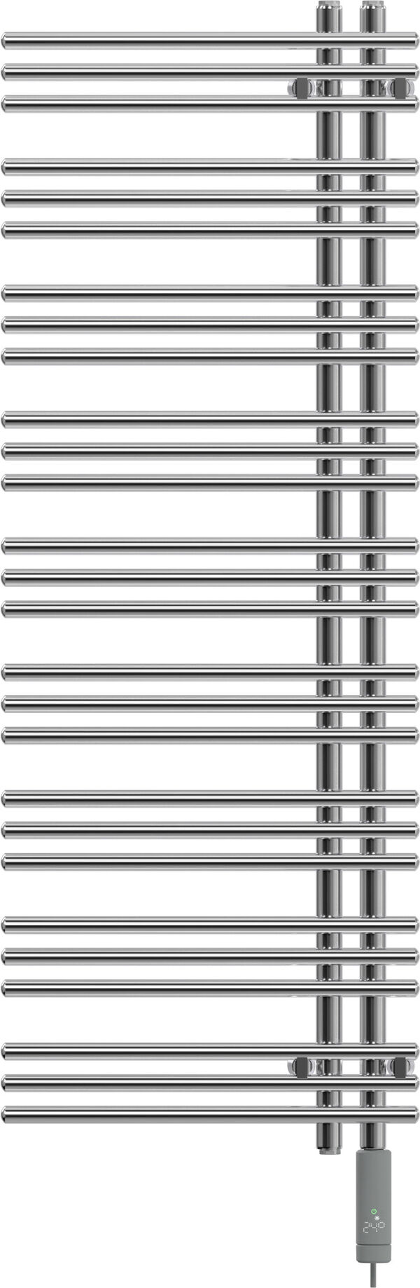 Badheizk&ouml;rper Zehnder Yucca Asym Verchromt Heizpatrone rechts image number 0