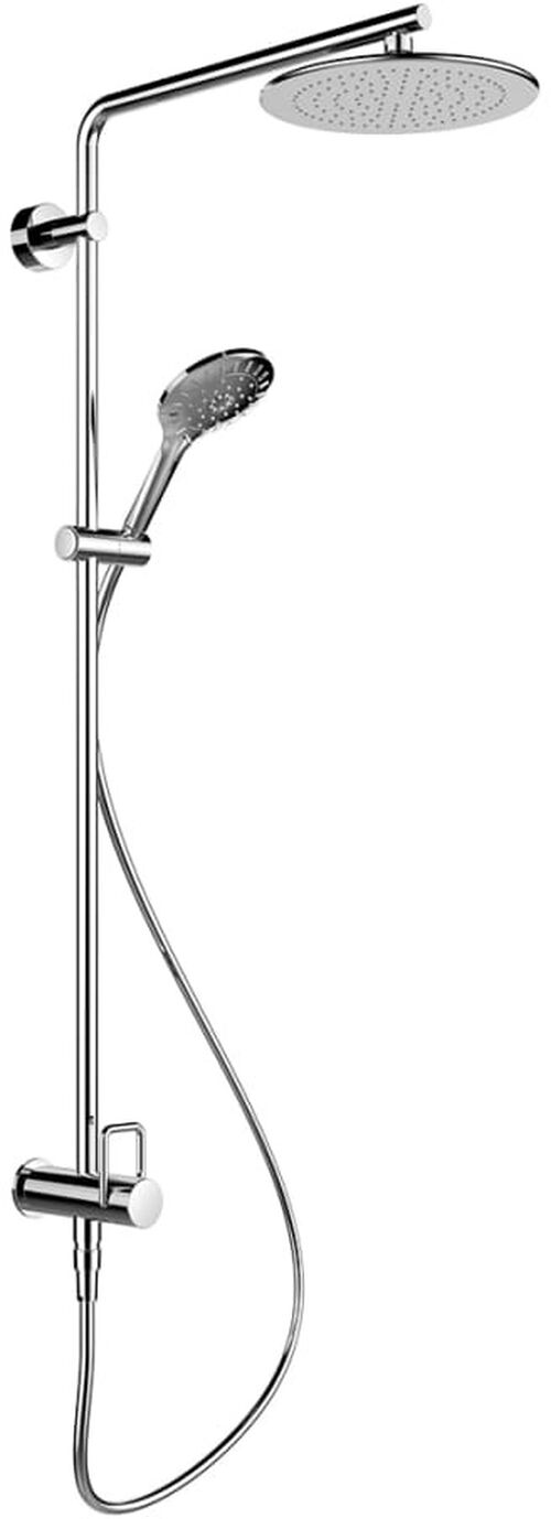 Syst&egrave;me de douche Laufen Twin Chrom&eacute;