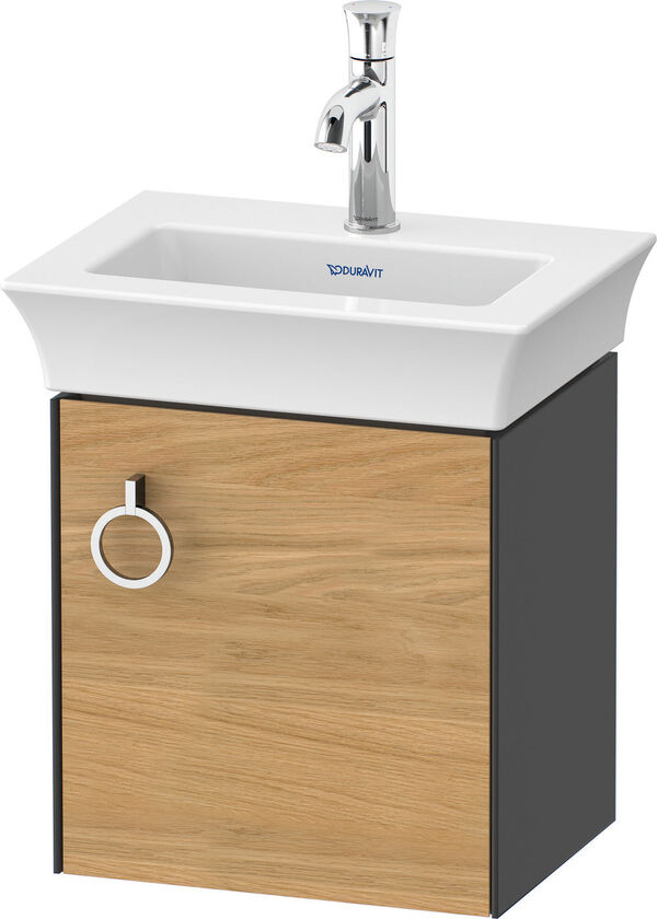 Meuble sous-lavabo Duravit White Tulip Graphite brillant image number 0