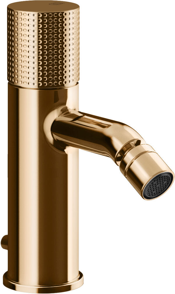 M&eacute;langeur de bidet Gessi Habito Warm bronze PVD Cesello image number 0