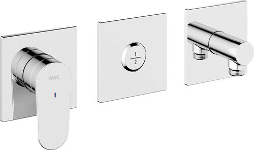 Bademischer-Endmontageset KWC Homebox Ella Verchromt