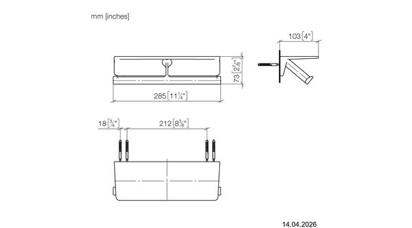 Papierhalter Dornbracht Imo Chrome matt image number 1