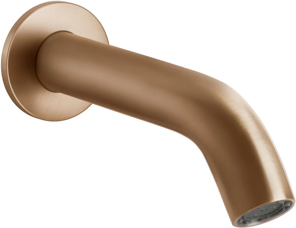 Wanneneinlauf Gessi 316, &frac12;" Warm bronze brushed PVD Flessa image number 0