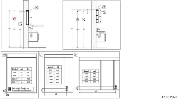 Spiegelschrank Keller Duplex LED weiss Lichtfarbe Neutralweiss 4000 K image number 1