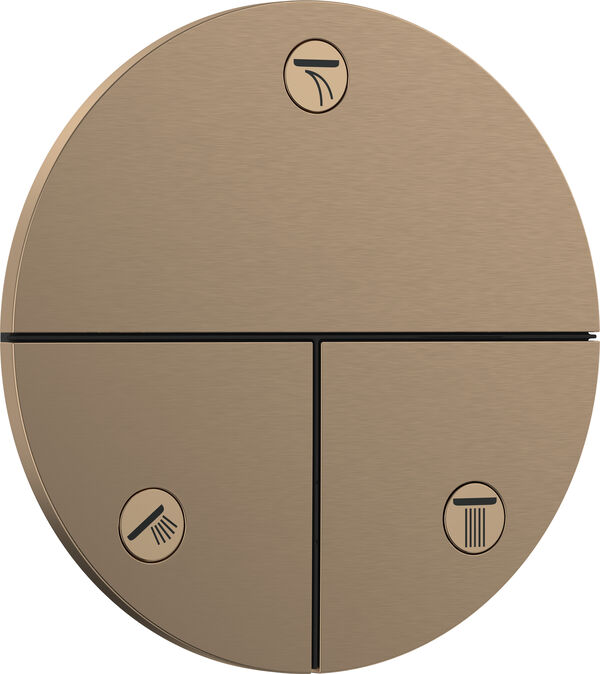 Syst&egrave;me de douche Hansgrohe Shower Select Comfort S Brushed bronze image number 0