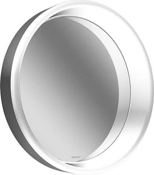 Miroir lumineux Schneider Lune D2W Acier inoxydable poli Couleur de lumi&egrave;re r&eacute;glable en continu 2000-6500 K