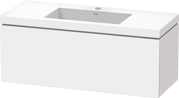 Combinaison de lavabo Duravit Vero Air Blanc brillant image number 0