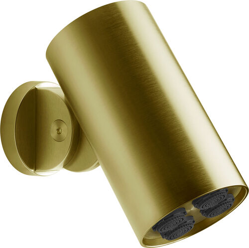 Gessi Spotwater 316 Multi-Spray ½" brushed brass flessa