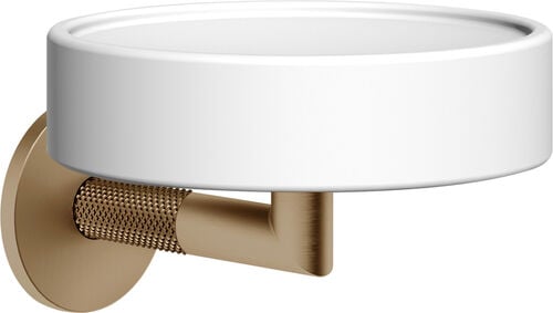 Porte-savon Gessi Anello Warm bronze brushed PVD