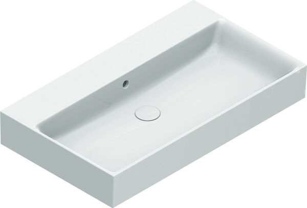 Waschtisch Alterna elena 80 x 47 cm Weiss Cleaneffekt image number 0